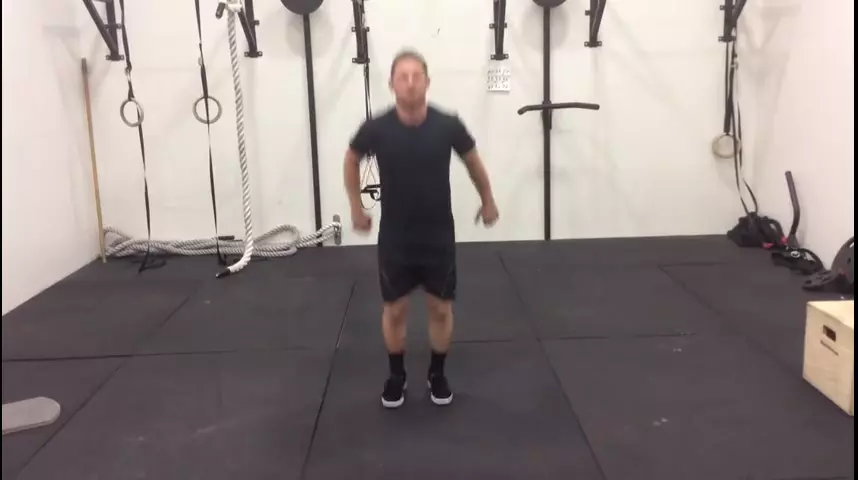 Sumo squat jump  