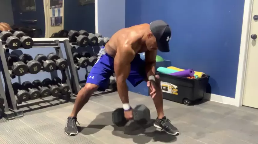 Dumbbell Rows Right Side 04